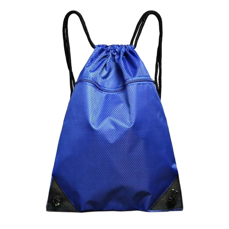 Football / Basketball Drawstring Bag with Zip-Top - 图片 3